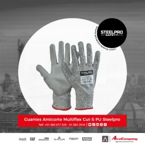 Guantes Anticorte Multiflex Cut-5 PU Steelpro