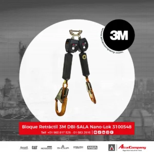 Bloque Retráctil 3M DBI-SALA Nano-Lok 3100548