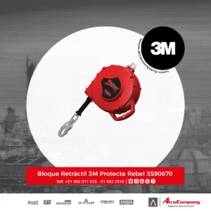 Bloque Retráctil 3M Protecta Rebel 3590670