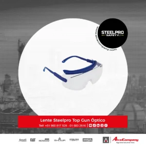 Lente Steelpro Top Gun Óptico