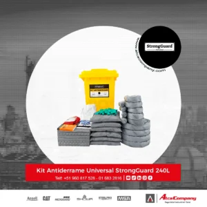 Kit Antiderrame Universal StrongGuard 240L
