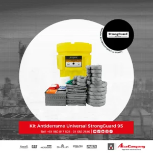 Kit Antiderrame Universal StrongGuard 95  Galones en Overpack StrongGuard KIT95GU