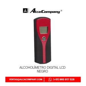 Alcoholímetro Digital LCD Negro