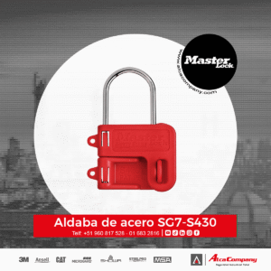 Aldaba de acero S67-S430
