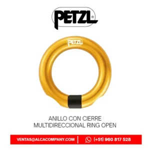 Anillo con cierre multidireccional RING OPEN Petzl