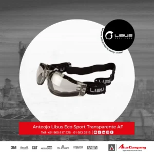 Anteojo Libus Eco Sport Transparente AF
