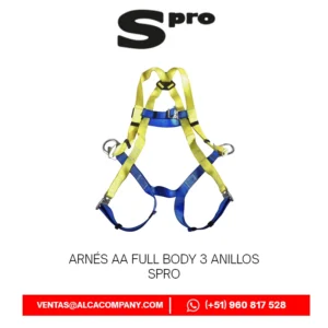 Arnés AA Full Body 3 Anillos SPRO