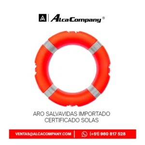 Aro Salvavidas Importado Certificado SOLAS