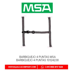 Barbiquejo 4 puntas MSA Barbiquejo 4 Puntas 10124238