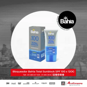Bloqueador Bahia Total Sunblock SPF 100