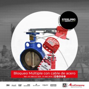Bloqueo Múltiple con Cable de Acero