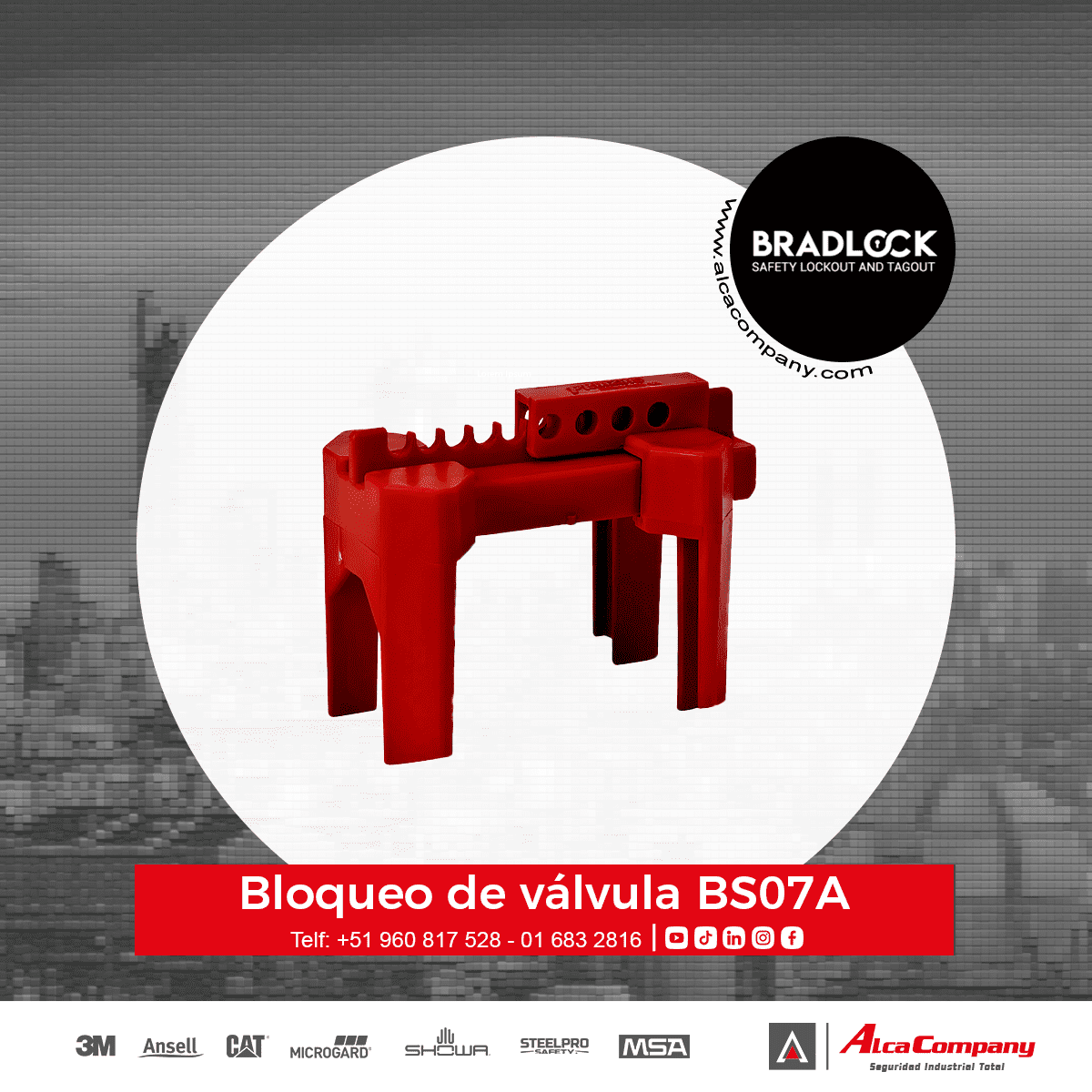 Bloqueo de Válvula de Bola BS07A