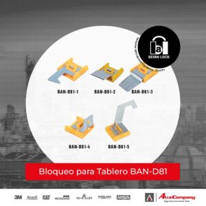 Bloqueo para Tablero BAN-D81