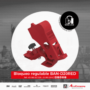 Bloqueo Regulable BAN-D20RED BEIAN-LOCK