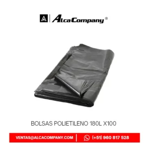 Bolsas de Polietileno 180L x100