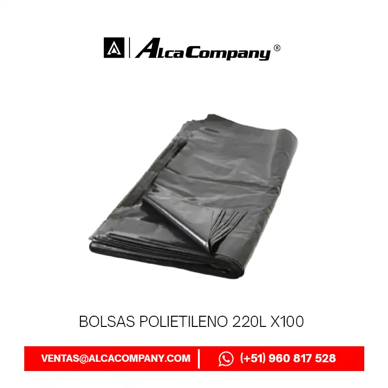 Bolsas de Polietileno 220L x100