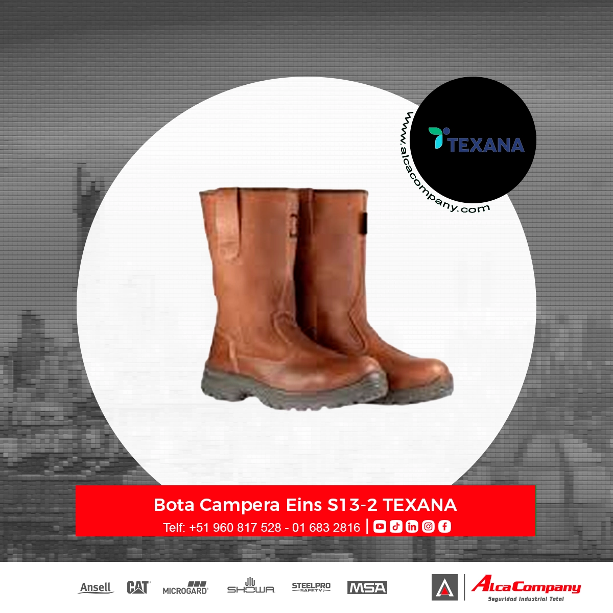 Bota Campera Eins S13-2 TEXANA