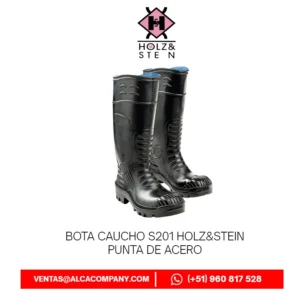 Bota Caucho S201 Holz&Stein punta de Acero