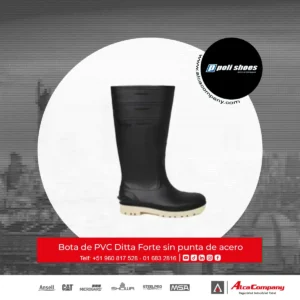 Bota de PVC Ditta Forte sin punta de acero Poli Shoes