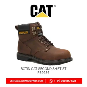 Botín Hombre Cat Second Shift ST P89586