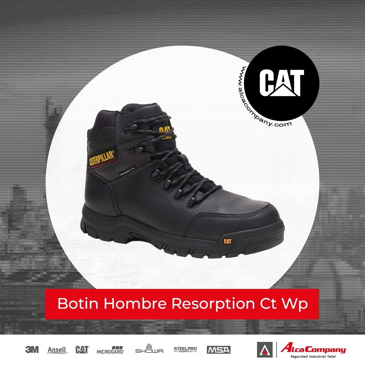 Botín Caterpillar Resorption CT WP