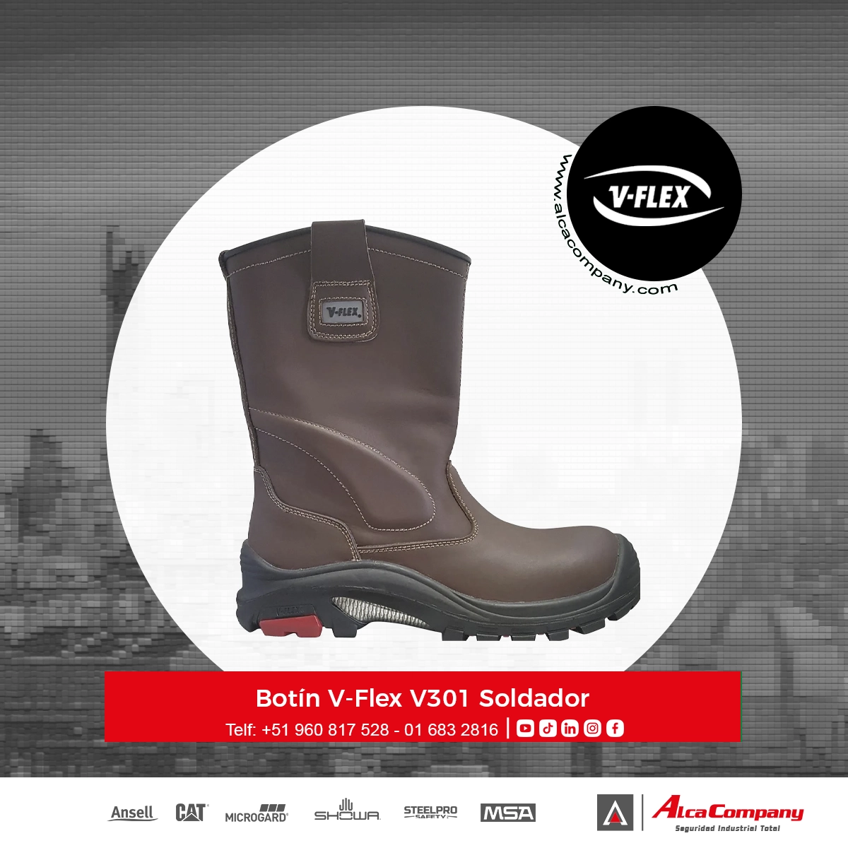 Botín V-Flex V301 Soldador