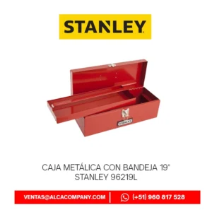 Caja Metálica Con Bandeja 19'' Stanley 96219L