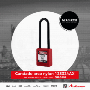Candado Arco Nylon 123324AX