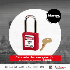 Candado 410KARED MASTER LOCK