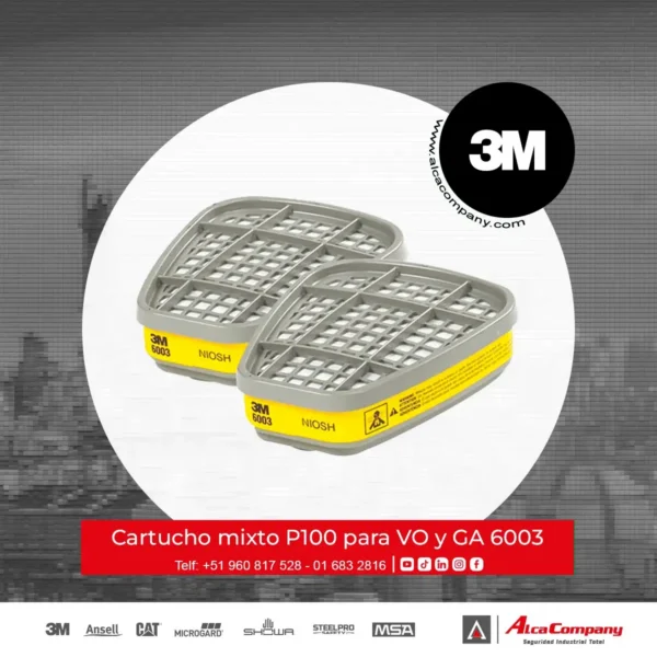 Cartucho 3M 6003