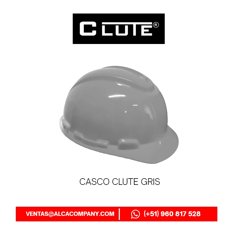 Casco Clute Gris