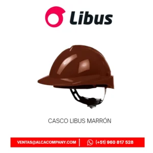 Casco Libus Marrón