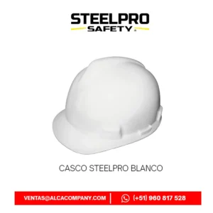 Casco Steelpro Blanco