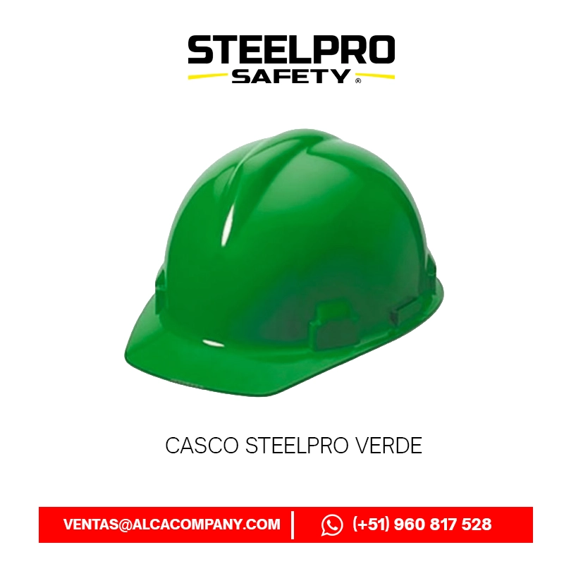 Casco Steelpro Verde