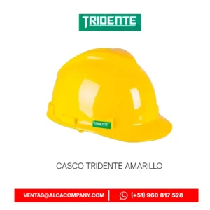 Casco Tridente Amarillo