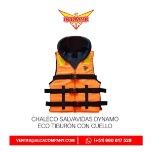 Chaleco Salvavidas Dynamo Eco Tiburón con Cuello