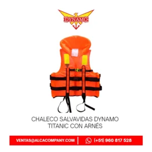 Chaleco Salvavidas Dynamo Titanic con Arnés