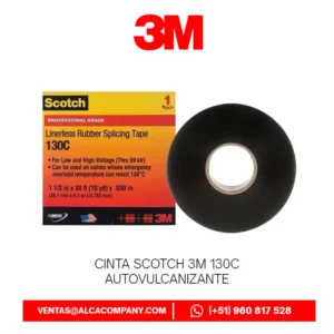 Cinta Scotch 3M 130C Autovulcanizante