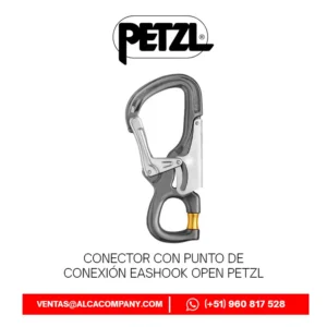 Conector con punto de conexión EASHOOK OPEN Petzl