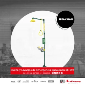 Ducha y Lavaojos de Emergencia Speakman SE-697