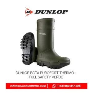 Dunlop Bota Purofort Thermo+ Full Safety Verde