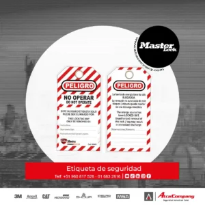 Etiqueta de seguridad