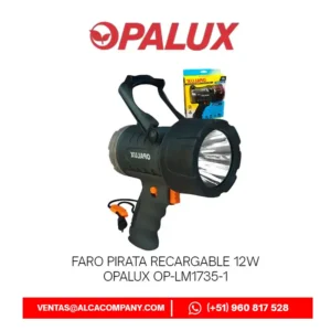 Faro Pirata Recargable 12w Opalux OP-LM1735-1