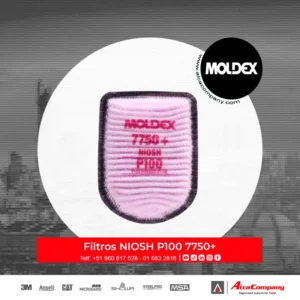 Filtro Moldex 7750+ P100 con Tecnología IonicAir