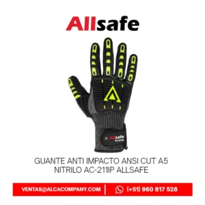 Guante Anti-Impacto AC-211IP Allsafe Cut A5