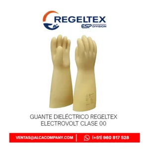 Guante Dieléctrico Regeltex Electrovolt Clase 00