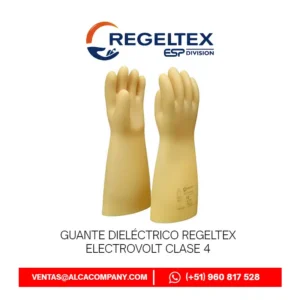 Guante Dieléctrico Regeltex Electrovolt Clase 4