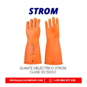 Guante Dieléctrico Strom Clase 00 (500V)