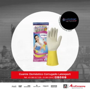 Guante Doméstico Corrugado Latexport