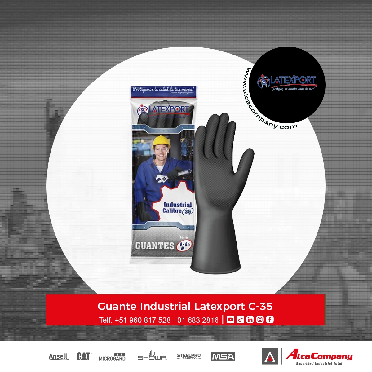 Guante Industrial Latexport C-35